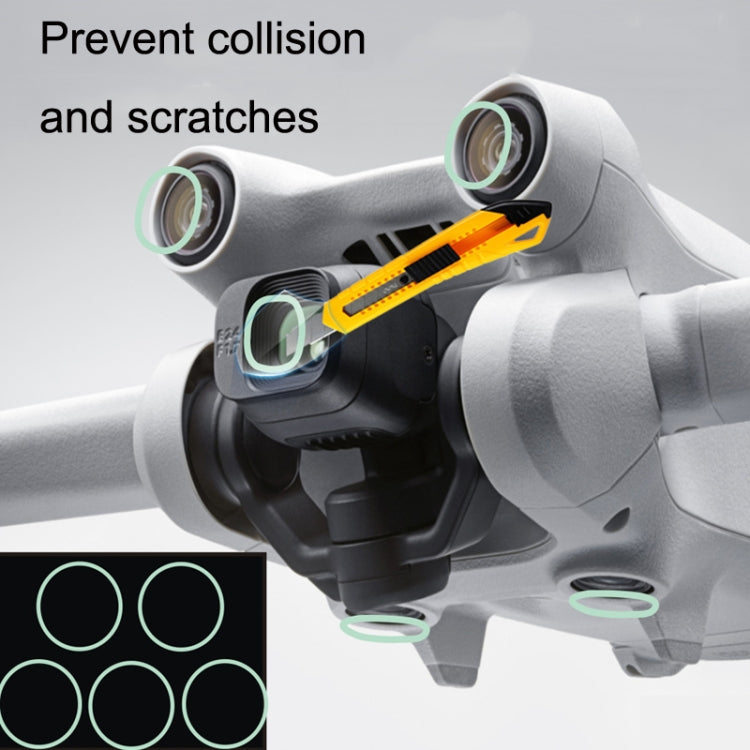 MN3-BHM-SF For DJI Mini 3 Pro Sensor + Lens Protector Anti -Scratch And Anti -Bump Accessories(Black) by buy2fix
