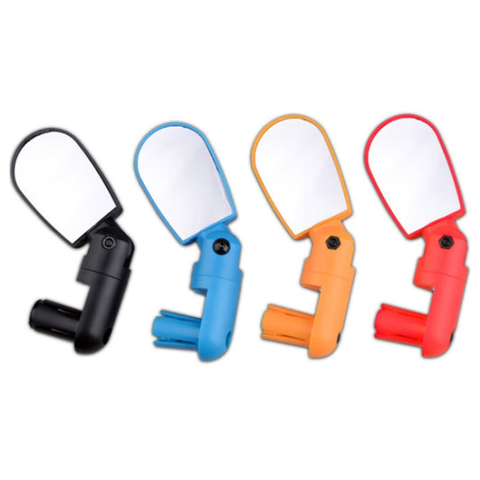 2 Pairs Adjustable Bicycle Flat Rearview Mirror Cycling Accessories(Yellow) by buy2fix