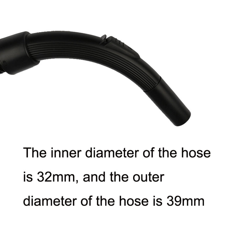 For Midea QW12T-05F / 05E / VC35J-10AC Vacuum Cleaner Accessories Threaded Hose by buy2fix