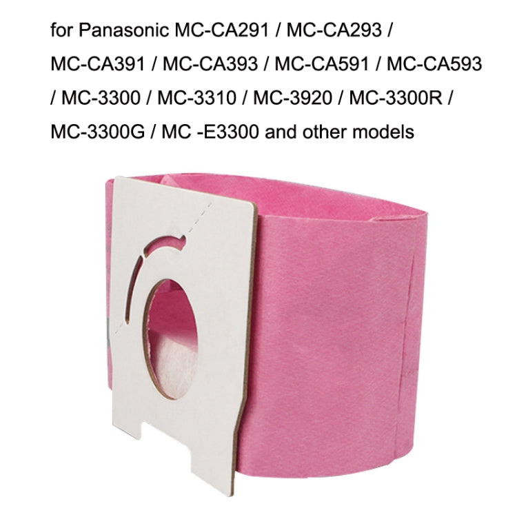 15PCS Dust Bag Paper Bag Vacuum Cleaner Accessories For Panasonic MC-CA291/321/293/391/C-13 by buy2fix