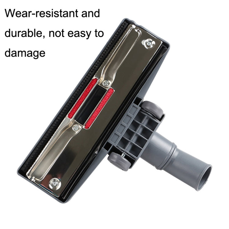 35mm Vacuum Cleaner Accessories Floor Brush Head For Haier / Midea(Light Grey) by buy2fix