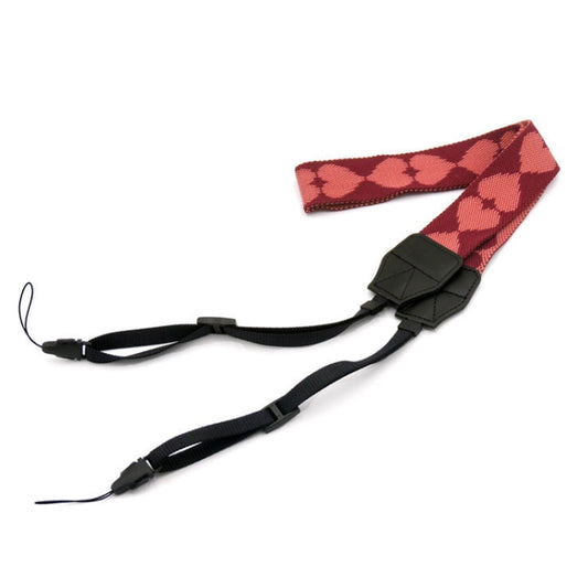 2PCS Cute Love Halter Neck Micro Single Card Machine SLR Camera Strap by buy2fix