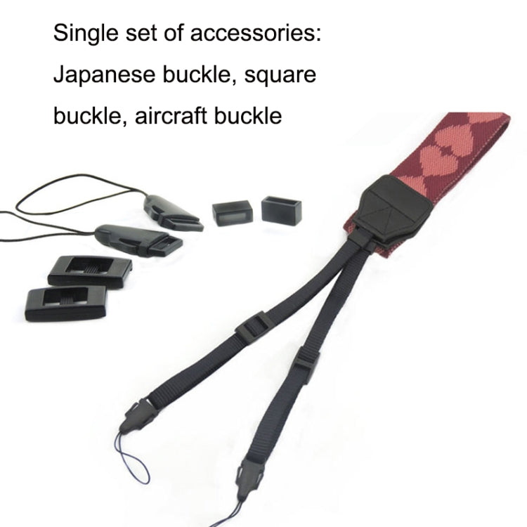 2PCS Cute Love Halter Neck Micro Single Card Machine SLR Camera Strap by buy2fix