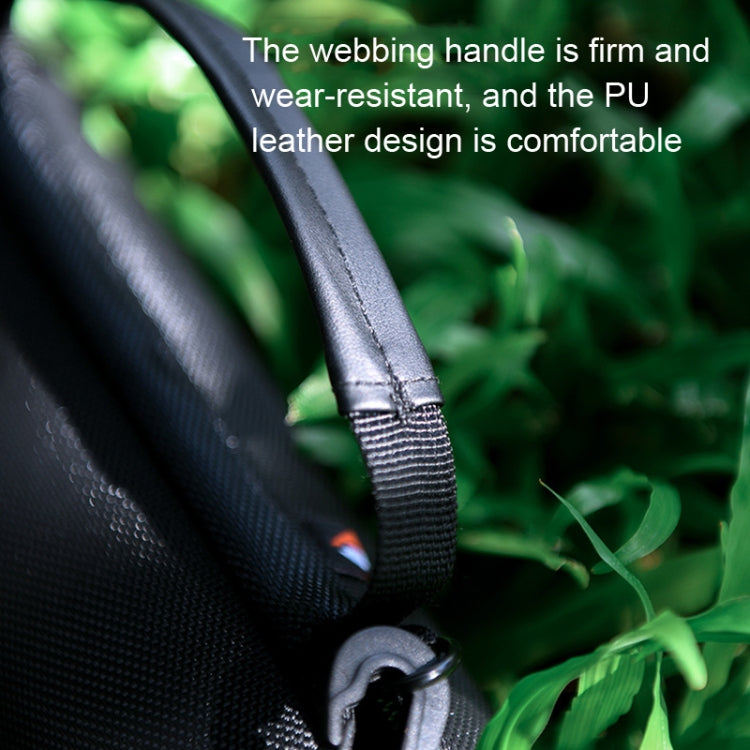 Bluetooth Speaker Shoulder Bag For JBL Flip 4/5/6(Black) by buy2fix