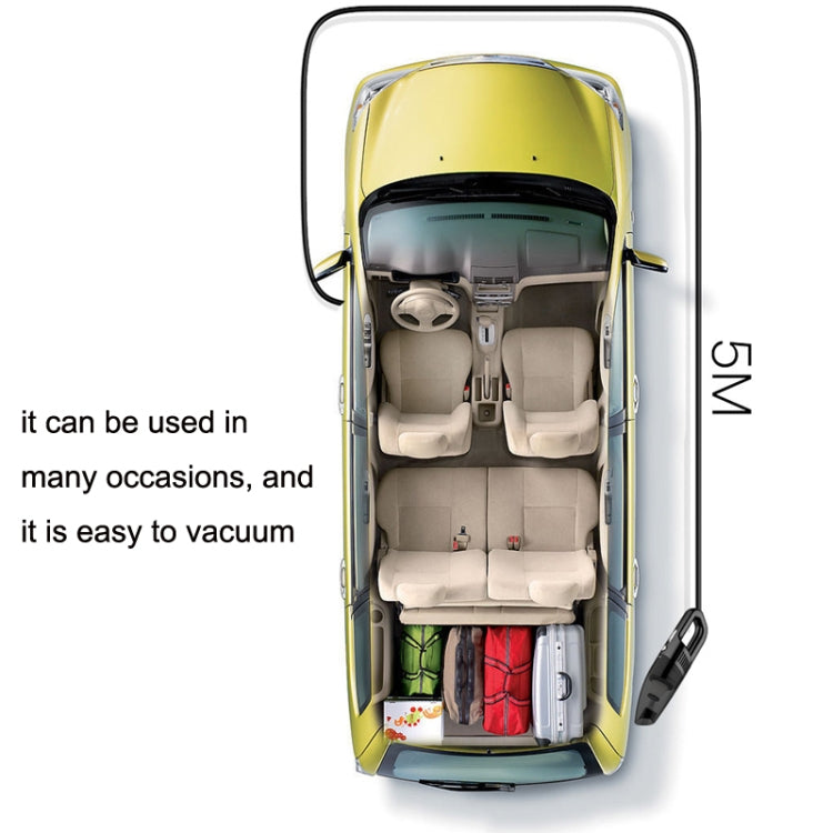 L2554 Car Portable Handheld High-power Small Wired Vacuum Cleaner, Color: Elegant Black by buy2fix