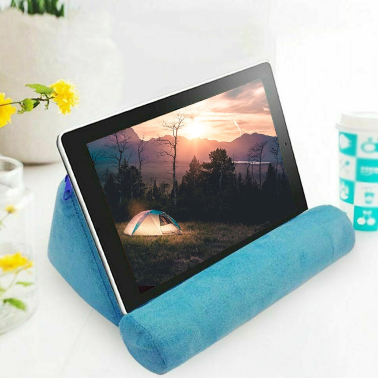 Pillow Phone Tablet Bracket Lazy Bracket Car Cushion Tablet Bracket(Sky Blue) by buy2fix