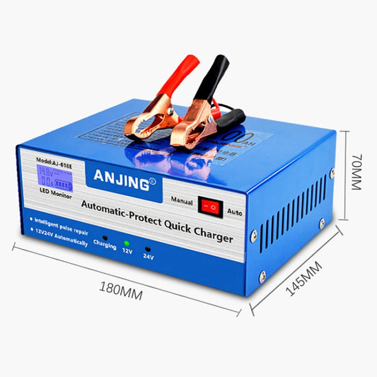 ANJING AJ-618E Battery Charger Car Battery Repairer, Model: EU Plug by buy2fix