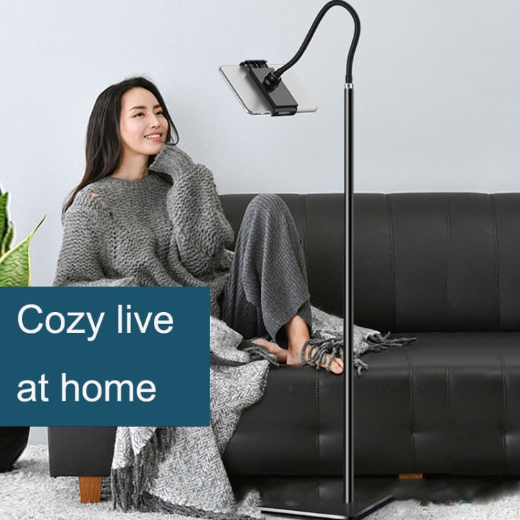 155cm Live Broadcast Bedside Cantilever Floor Bracket Bluetooth Remote Control Model (Black) by buy2fix