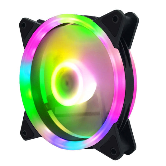 Computer CPU RGB luminous Radiator 1 Fan+Remote Control by buy2fix