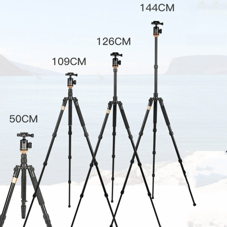 QingZhuangShiDai Q999S Portable Projector Photography Camera Live Gimbal Tripod(Black) by QingZhuangShiDai