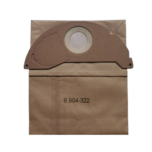 5PCS Paper Bag Waste for Karcher WD2250 / A2004 / A2054 / MV2 Vacuum Cleaner Accessories by buy2fix