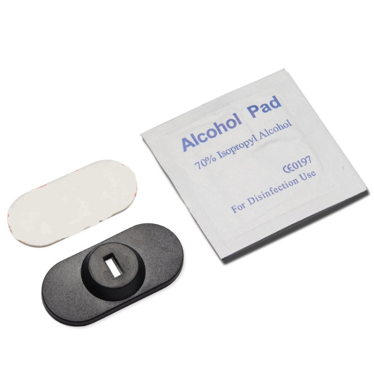 2 PCS Mobile Phone Computer External Anti-theft Security Keyhole Base(Black) by buy2fix