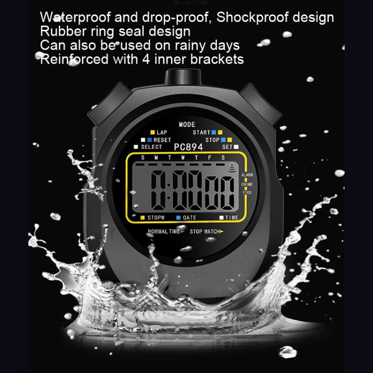 PC894 Electronic Stopwatch Timer Sports Fitness Training Referee Stopwatch by buy2fix