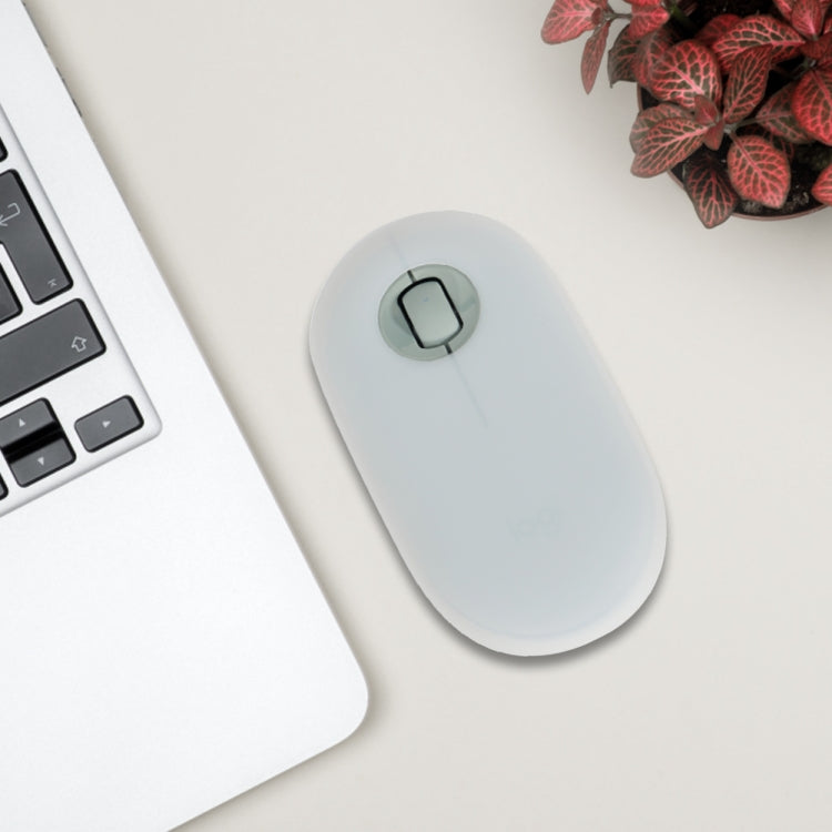 2 PCS Silicone Dustproof Wireless Mouse Protective Case For Logitech Pebble(Transparent) by buy2fix