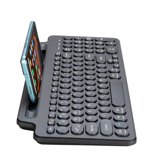2.4G Bluetooth Wireless Keyboard With Card Slot Bracket No Touchpad by buy2fix