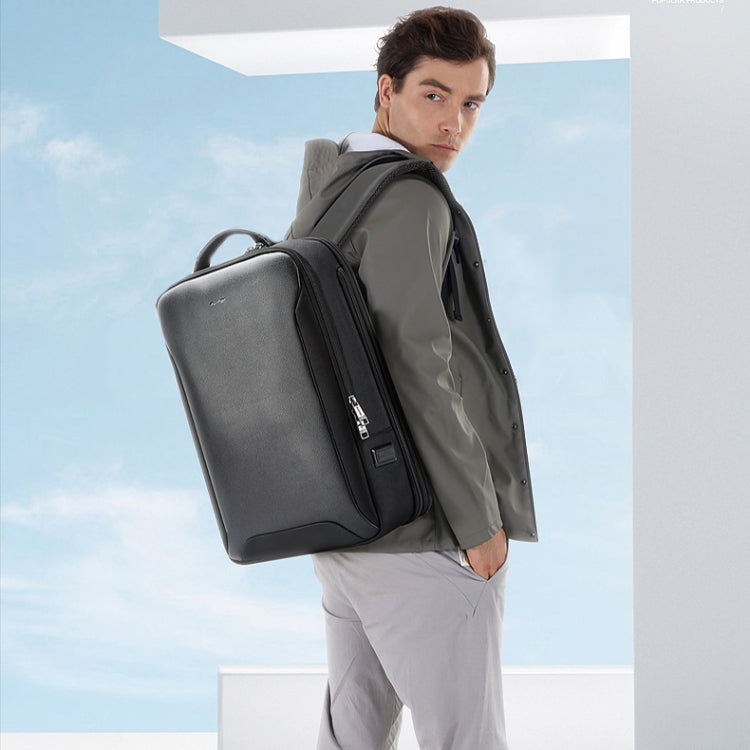 Bopai 61-120691A Waterproof Anti-theft Laptop Backpack with USB Charging Hole, Spec: Expansion Version by Bopai