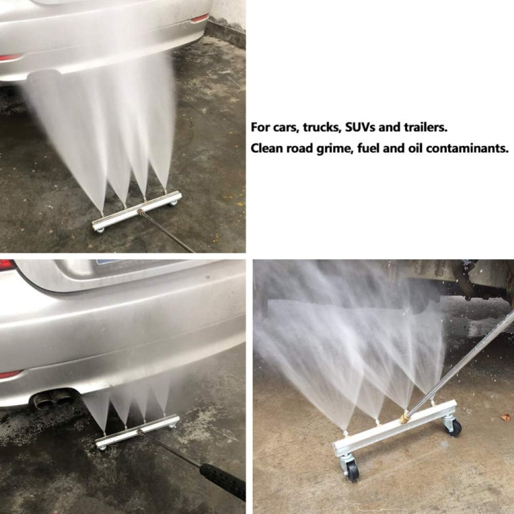 XD02 Mobile High Pressure Car Wash Machine Parts Car Chassis Cleaner(4 Holes) by buy2fix