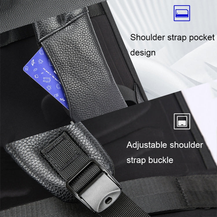 Bopai 61-121561 Multifunctional Anti-theft Laptop Business Backpack with USB Charging Hole(Black) by Bopai