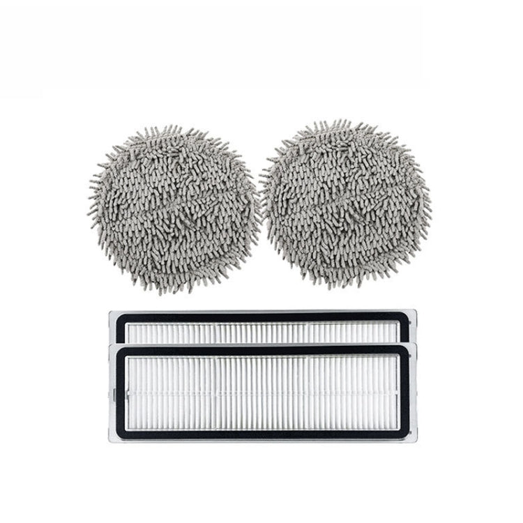 For Xiaomi Mijia Disposable Sweeper Pro Replacement Accessories,Spec: 2 pcs Side Brush by buy2fix