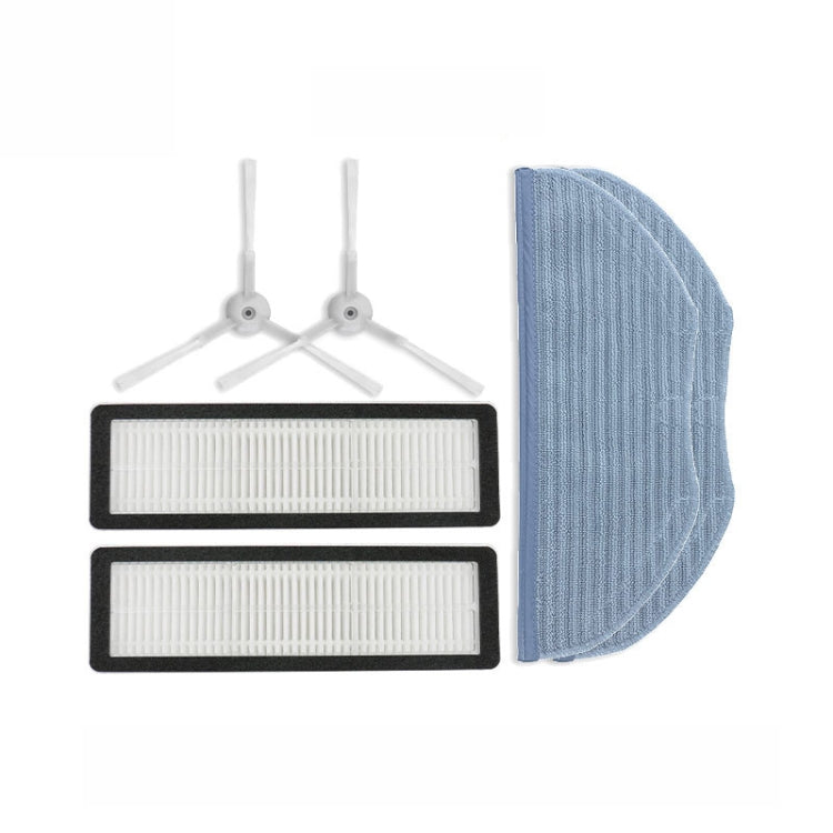 For Xiaomi Mijia STFCR01SZ Vacuum Cleaner Parts Accessories,Spec: 4pcs Side Brush by buy2fix