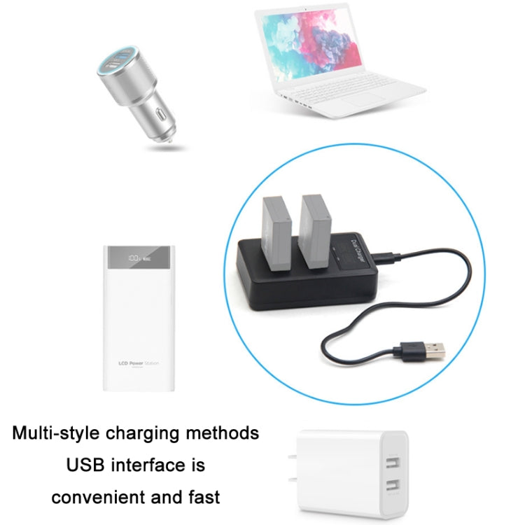 FW50 Vertical Dual Charge SLR Camera Battery Charger by buy2fix