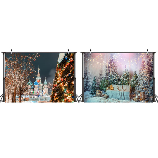 2.1m X 1.5m Christmas Photo Background Cloth Party Decoration Props(040) by buy2fix