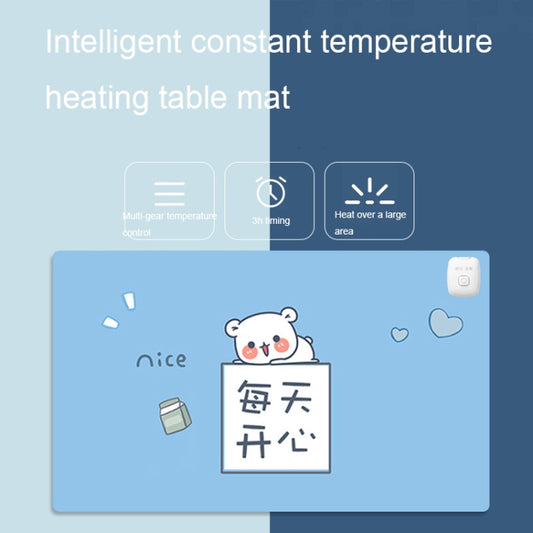 Intelligent Timing Heating Waterproof Warm Mouse Pad CN Plug, Size: 60x36cm(Cute Mouse) by buy2fix