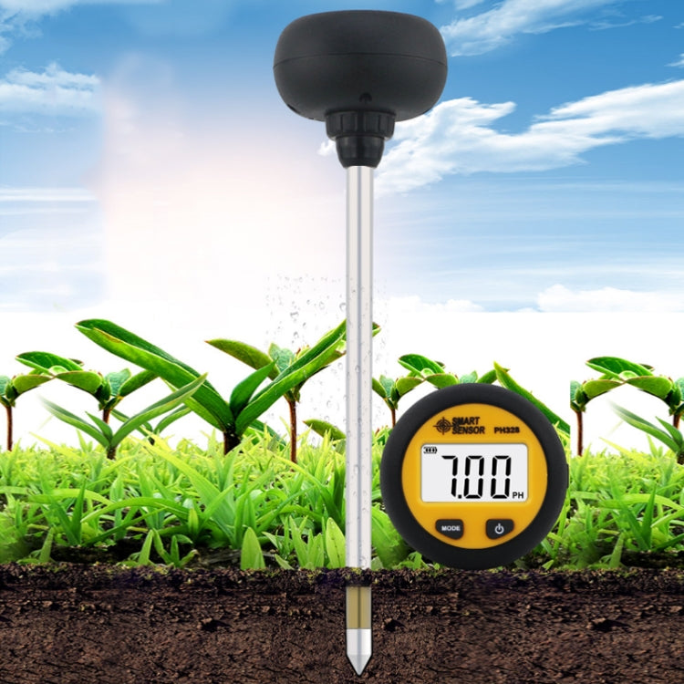 Smart Sensor PH328 Soil Acidity Meter Fertilizer Nutrient Humidity Detector by SMART SENSOR