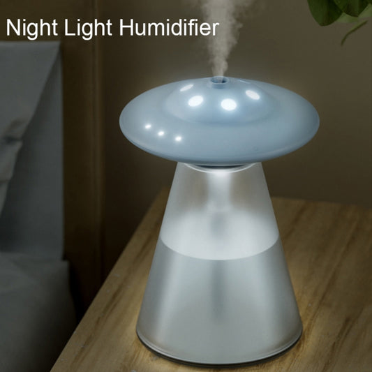 FX-041 USB Charging UFO Shape Night Light Humidifier(Ocean Green) by buy2fix