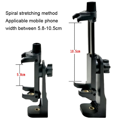 YUNTENG Tripod PTZ Adapter Aelfie Rod Live Broadcast Bracket Fixing Clip by YUNTENG