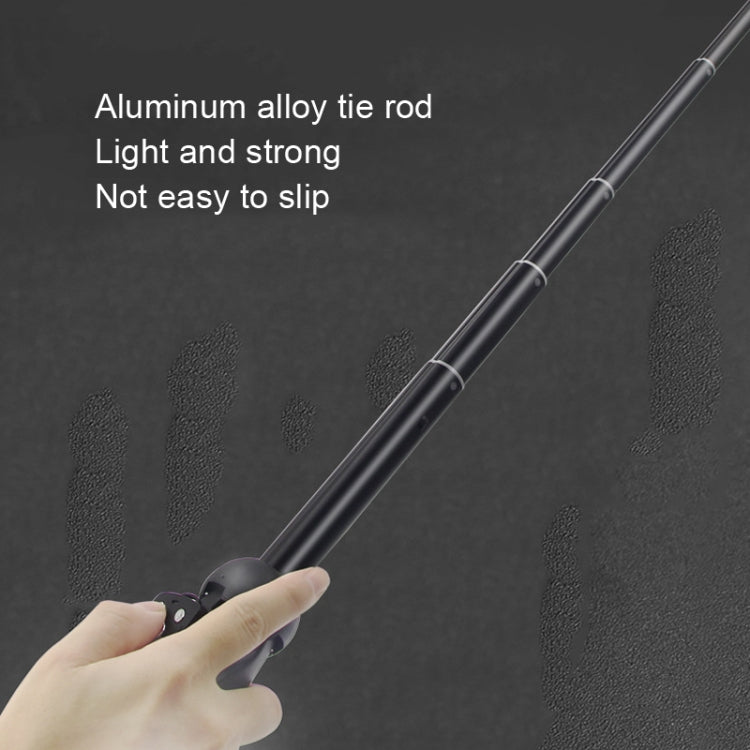 YUNTENG 9928N Mobile Phone Selfie Rod Tripod With Bluetooth Remote Control(23-120cm Black) by YUNTENG