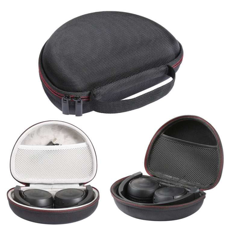 For JBL T450BT/500BT Wireless Headset Storage Case Bag(White Velvet Lining) by buy2fix