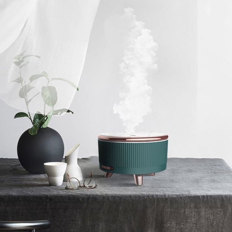 Ultrasonic Aromatherapy Diffuser Humidifier Essential Oil Diffuser US Plug(White Moon) by buy2fix