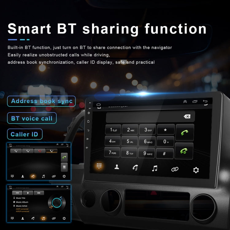 For Honda Civic 10.1 inch Android WiFi Navigation Machine, Style: Standard+12 Light Camera(2+32G) by buy2fix