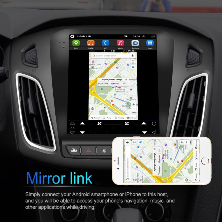 For Ford Focus 9.7 inch Android WiFi Car Integrated Machine, Style: Standard(2+64G) by buy2fix