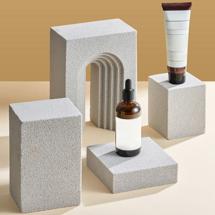 Jewelry Still Life Ornaments Geometry Photography Props, Size: Square 10x10x3.5 cm by buy2fix