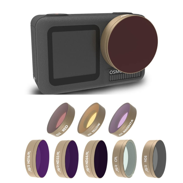 JSR For DJI Osmo Action Motion Camera Filter, Style: LG-ND32/PL by JSR