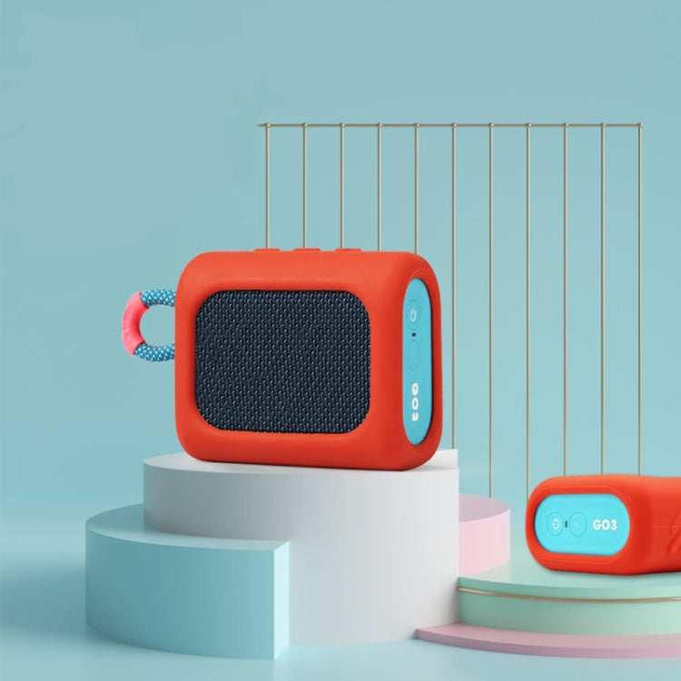 For JBL GO3 Dust-proof Silicone Case Anti-fall Speaker Case(Gray) by buy2fix