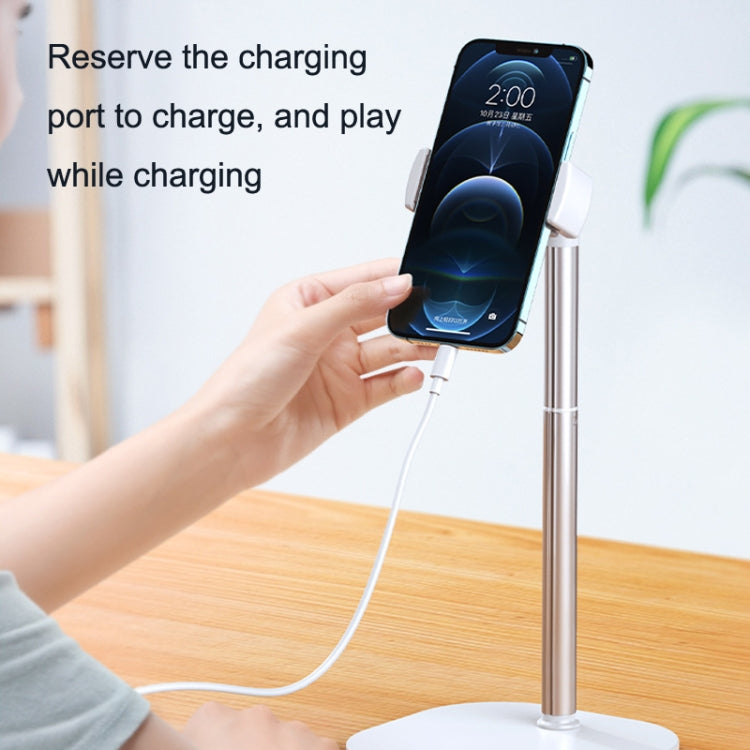 SSKY B09 Live Broadcast Desktop Aluminum Alloy Telescopic Phone Bracket(Black) by SSKY