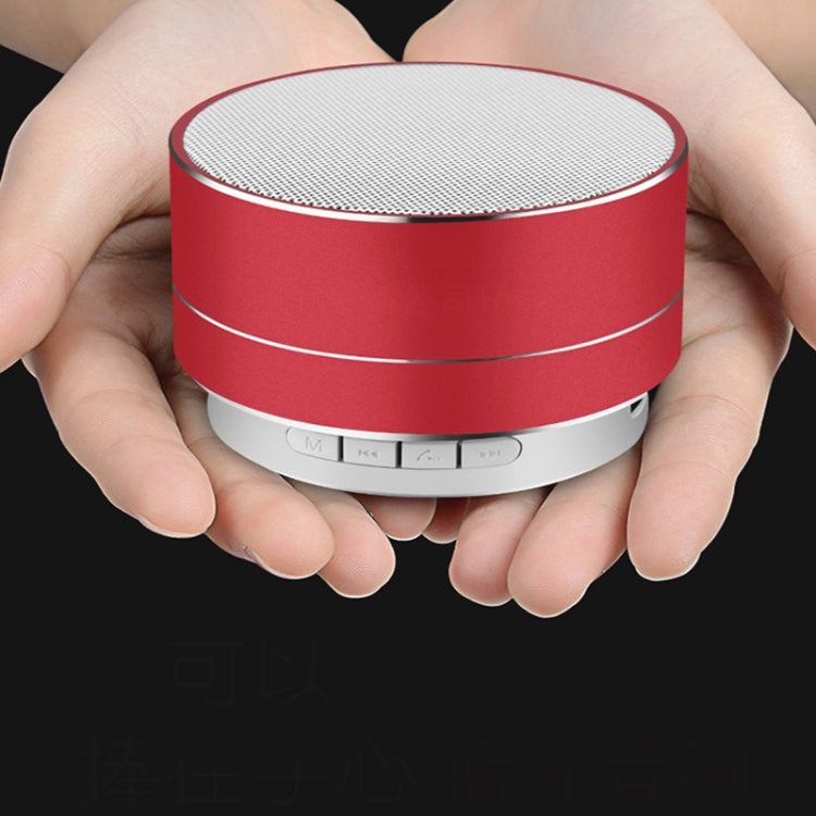 A10 Mini Metal Wireless Bluetooth Speaker(Red) by buy2fix