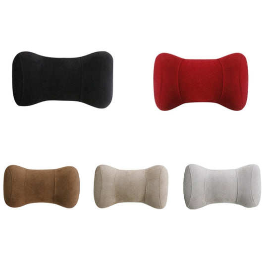 Car Memory Cotton Headrest Protective Cervical Spine Seat Sleeping Pillow(Red) by buy2fix