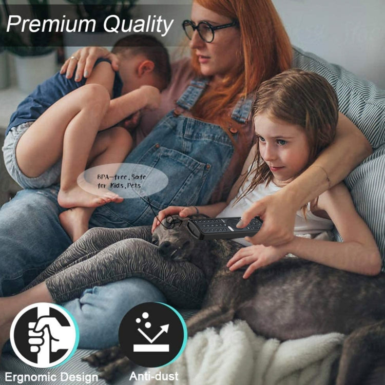 Suitable for Xiaomi P1 Remote Control Twill Washable Drop-proof Silicone Case(Orange) by buy2fix