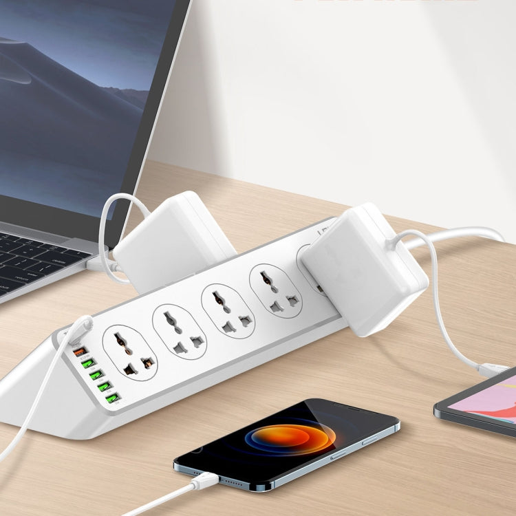 LDNIO SC10610 30W 10+6 Ports Multifunctional Travel Home Office Fast Charging Socket, Spec: EU Plug by LDNIO