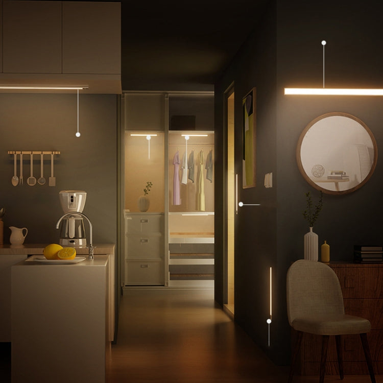 2.8W USB Charging Smart Human Body Sensing Wardrobe Lamp, Length: 30 cm by buy2fix