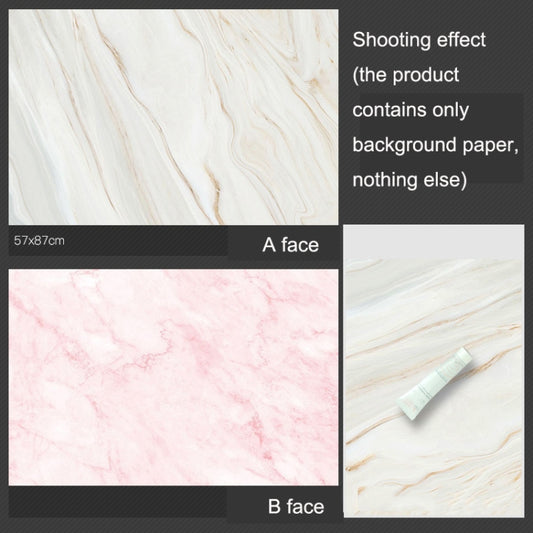 3D Double-Sided Matte Photography Background Paper(Powder Makeup Jade Masonry) by buy2fix