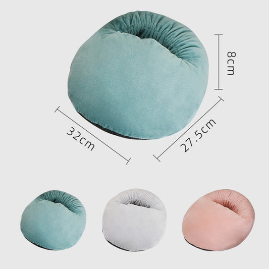 USB Heating Foot Warmer Comfortable Plush Foot Warmer(Ink Green) by buy2fix