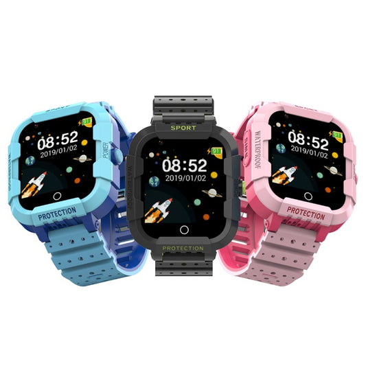DF75 1.4 Inch 4G GPS Positioning Children Waterproof Smart Calling Watch With SOS Function(Pink) by buy2fix