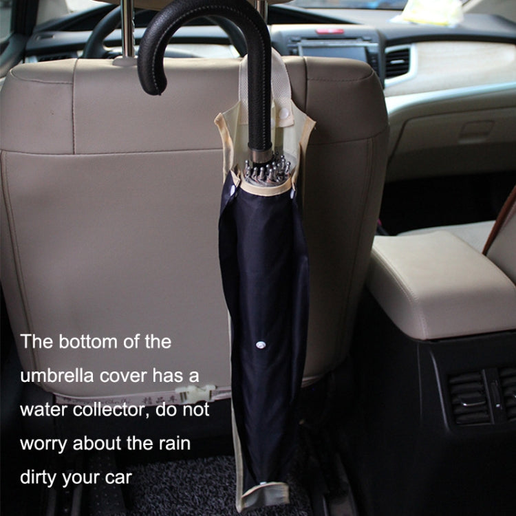 Car Umbrella Cover Foldable Storage Bag Hanging Seat Back Pocket by buy2fix