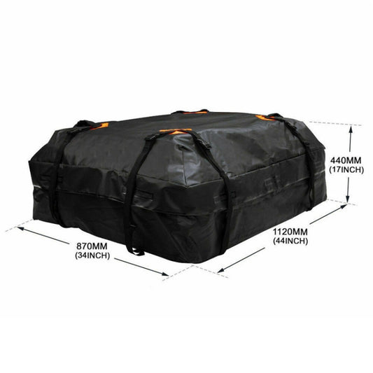 600D Oxford Cloth Car Roof Waterproof Luggage Storage Bag, Style: Roof Pack by buy2fix