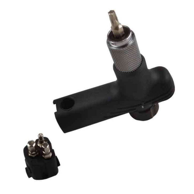 BT080 Portable Bike Multifunction Ratchet Tork Wrench Set(Black) by buy2fix